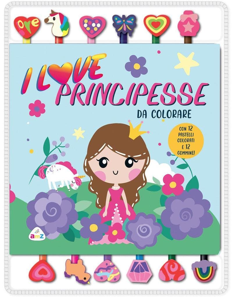 I love principesse da colorare