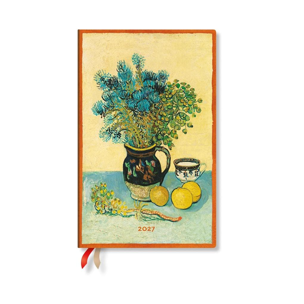 2027 Van Gogh's Still Life Maxi Vertical Hardcover 12-Month Weekly Planner, 160pg, 100gsm by Paperblanks