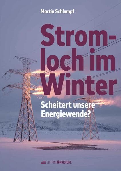 Stromloch im Winter