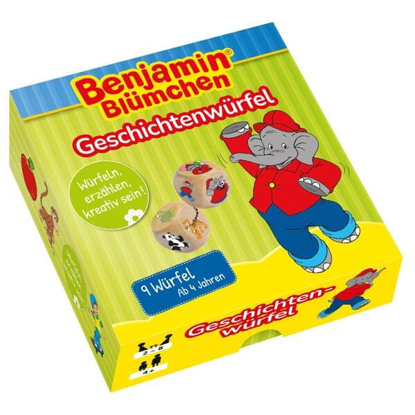 Geschichtenwürfel mit Benjamin Blümchen
