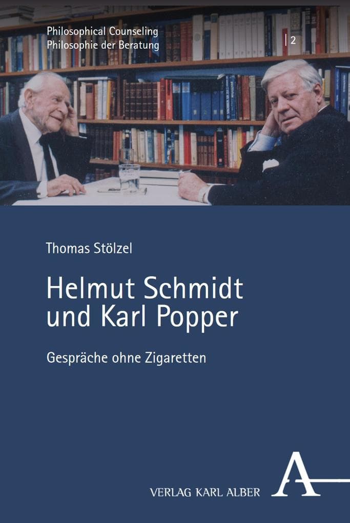 Helmut Schmidt und Karl Popper