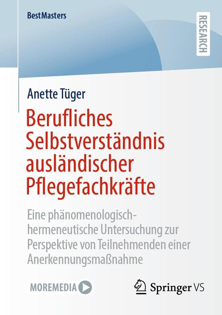 Berufliches Selbstverständnis ausländischer Pflegefachkräfte