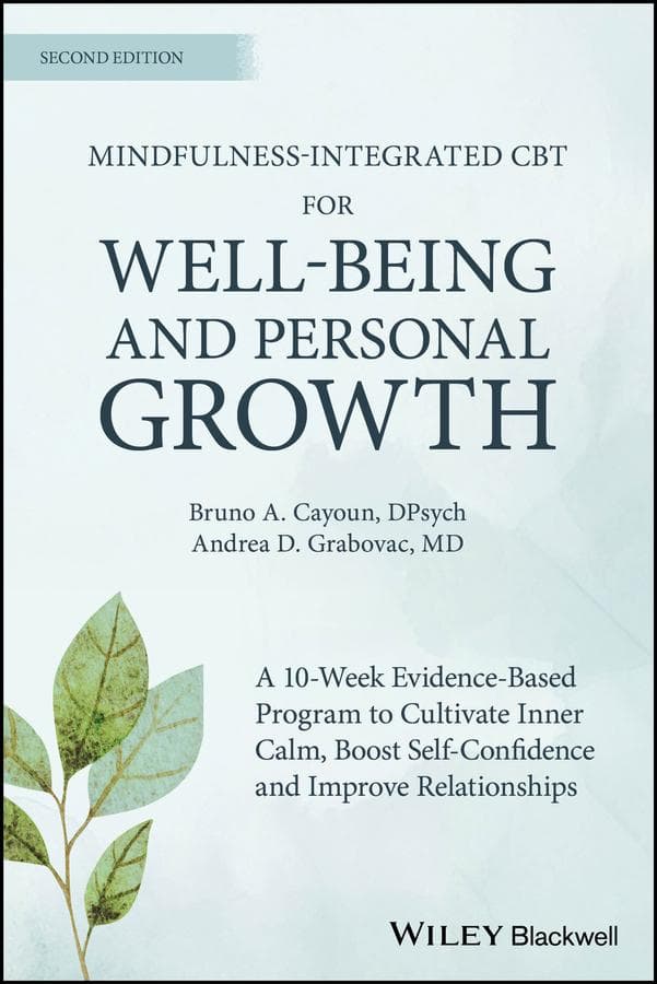 Mindfulness-integrated CBT for Well-being and Personal Growth