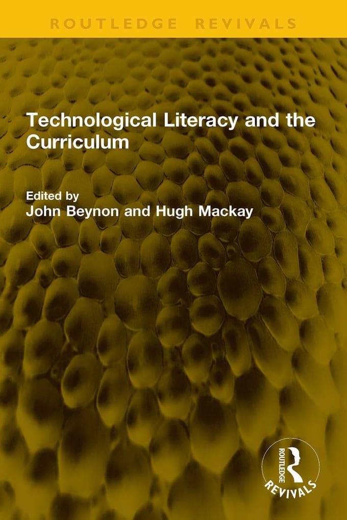 Technological Literacy and the Curriculum