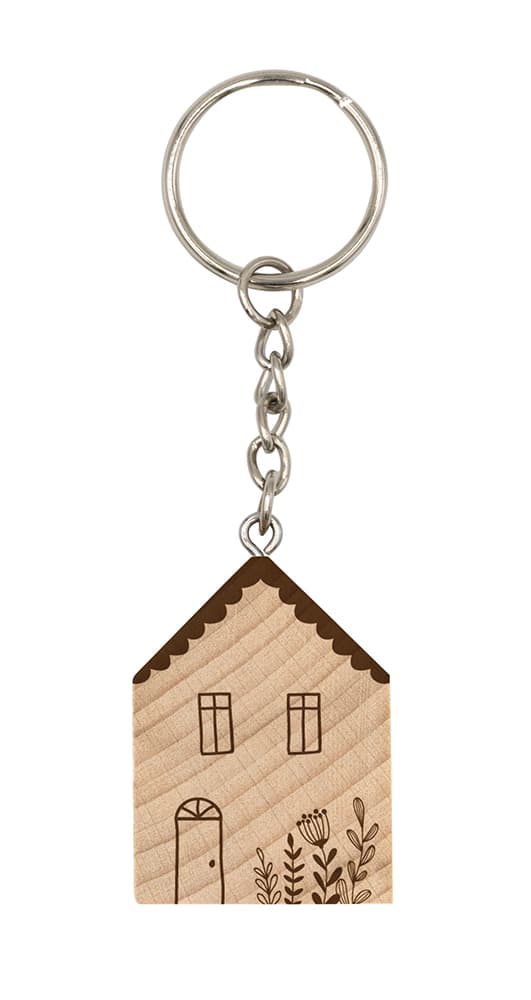 Schlüsselanhänger Haus