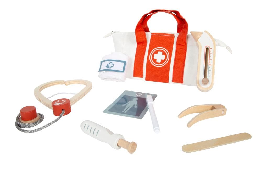 Arzttasche Spielset Rot