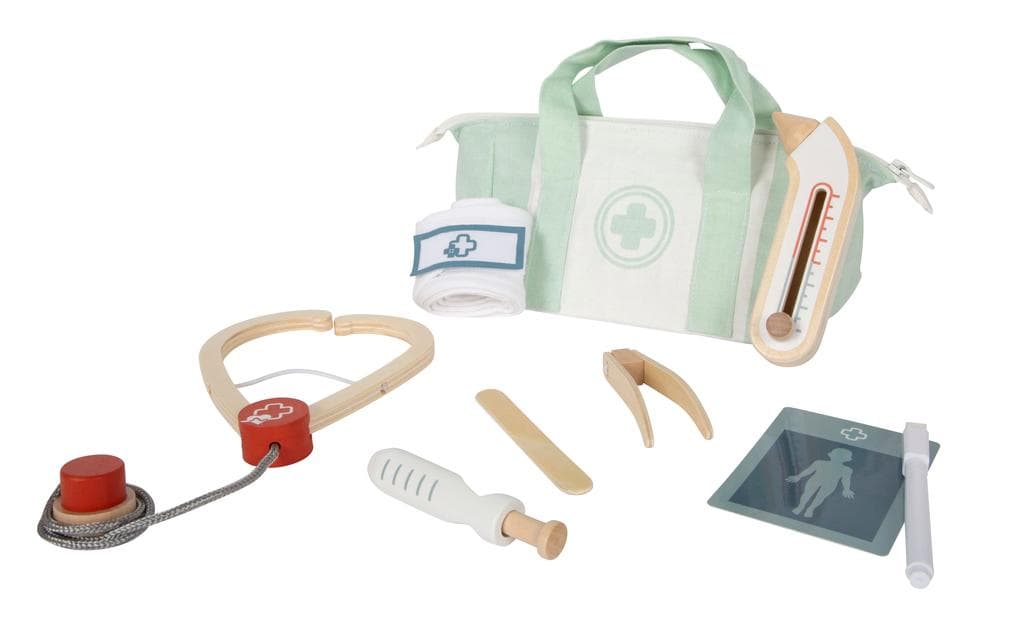 Arzttasche Spielset Salbeigrün