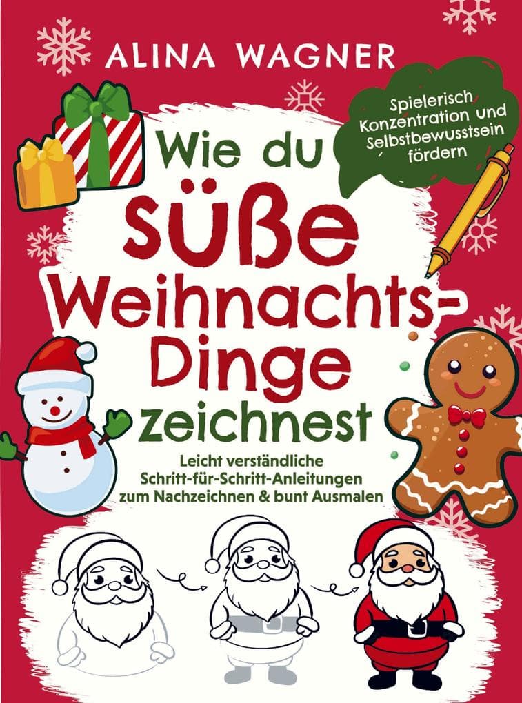 Wie du süße Weihnachts-Dinge zeichnest