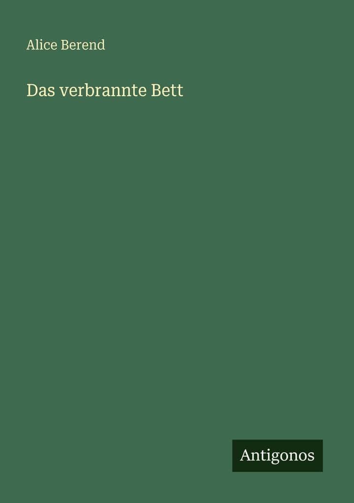Das verbrannte Bett