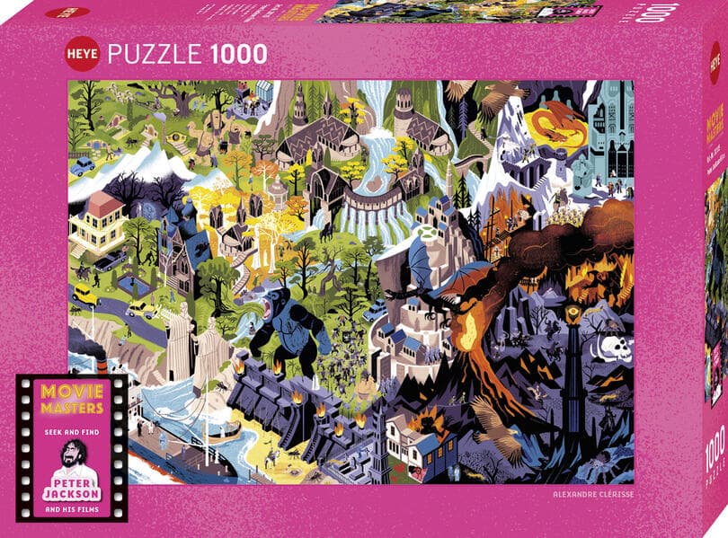 PETER JACKSON FILMS, HEYE Puzzle von Alex Bennett