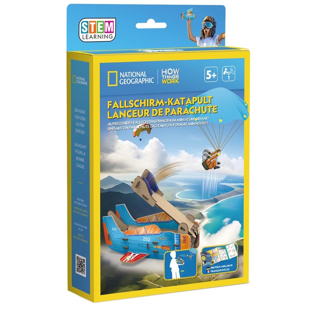CubicFun - National Geographic MINT Fallschirm-Katapult