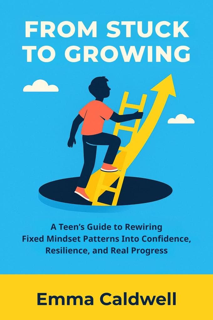 From Stuck to Growing: A Teen's Guide to Rewiring Fixed Mindset Patterns Into Confidence, Resilience, and Real Progress (Teen Life Mastery Series)