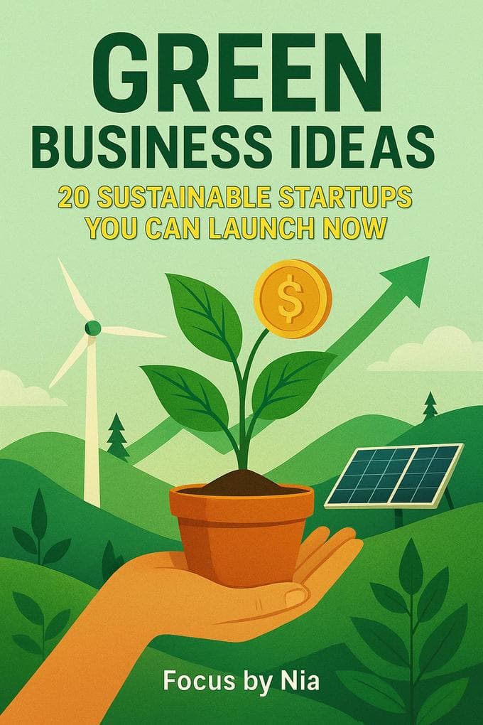 Green Business Ideas: 20 Sustainable Startups You Can Launch Now