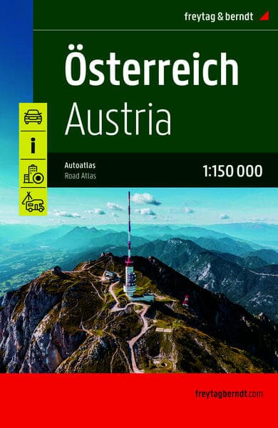 freytag & berndt Autoatlas Österreich Supertouring 1:150.000