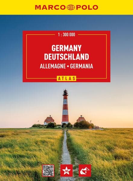 MARCO POLO Reiseatlas 2027/2028 Deutschland 1:300.000