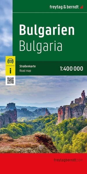 freytag & berndt Straßenkarte Bulgarien 1:400.000