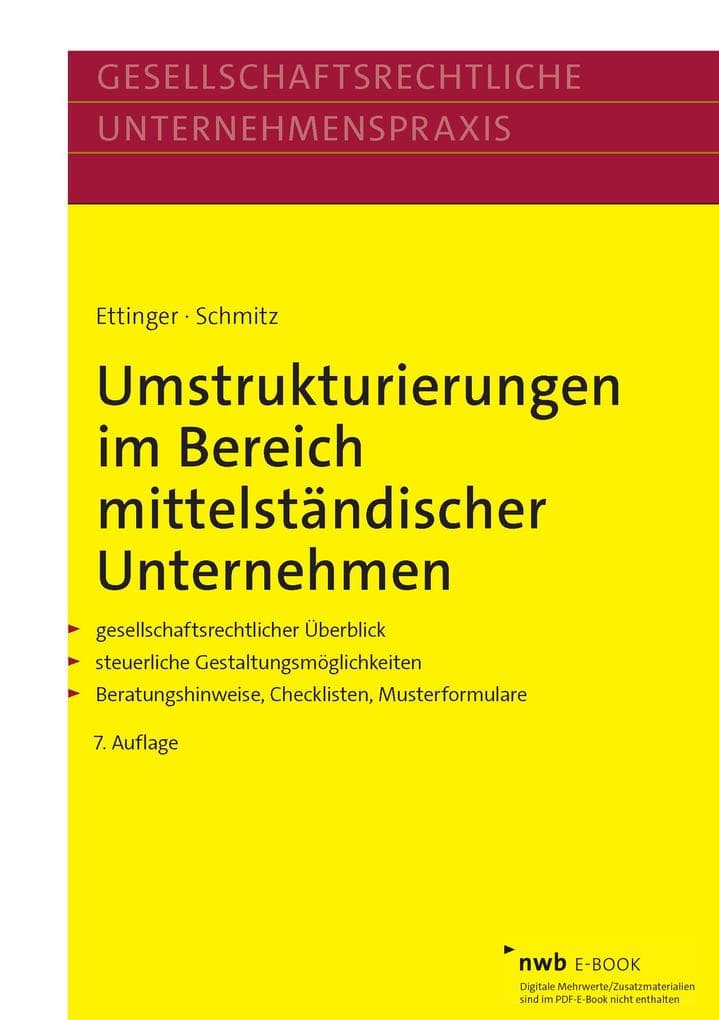 Umstrukturierungen im Bereich mittelständischer Unternehmen