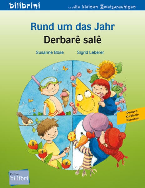 Rund um das Jahr (Deutsch-Kurdisch/Kurmancî)