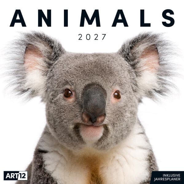 Animals Kalender 2027 - 30x30 - Art12