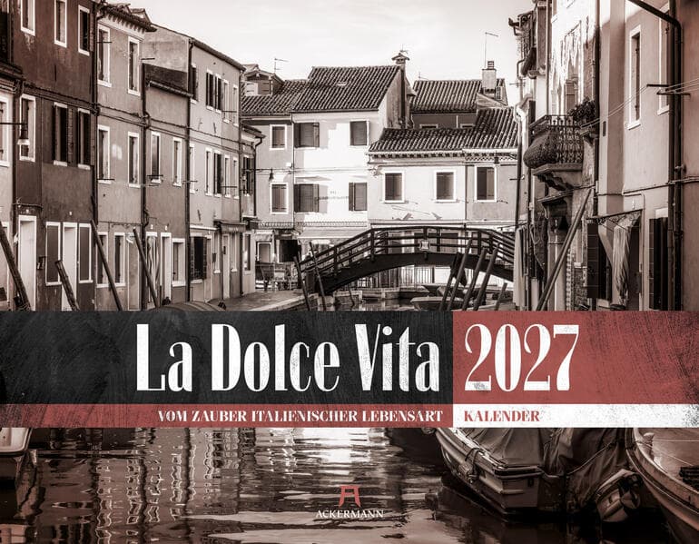 La Dolce Vita Kalender 2027 | Italienische Lebensart