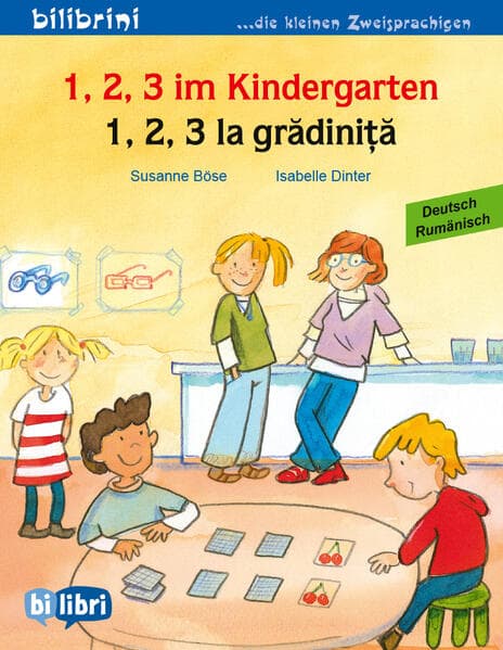 1, 2, 3 im Kindergarten (Deutsch-Rumänisch)