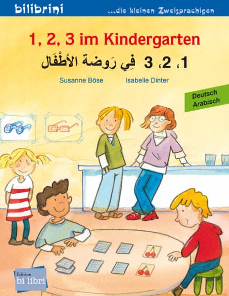 1, 2, 3 im Kindergarten (Deutsch-Arabisch)