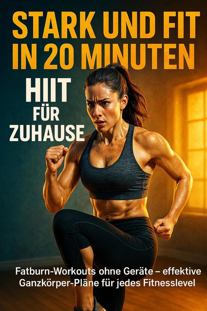 Stark und fit in 20 Minuten: HIIT für Zuhause