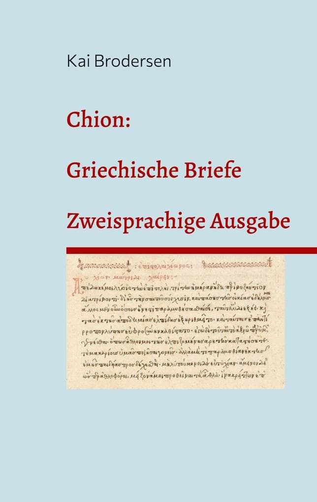 Chion: Griechische Briefe