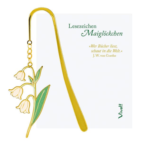 Lesezeichen »Maiglöckchen«