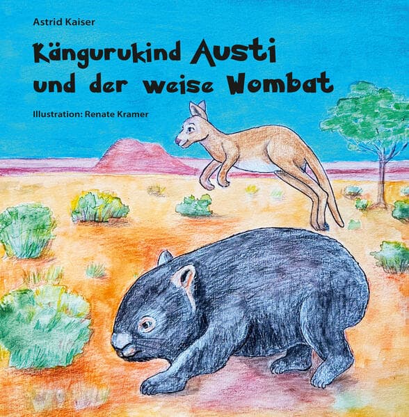 Kängurukind Austi und der weise Wombat