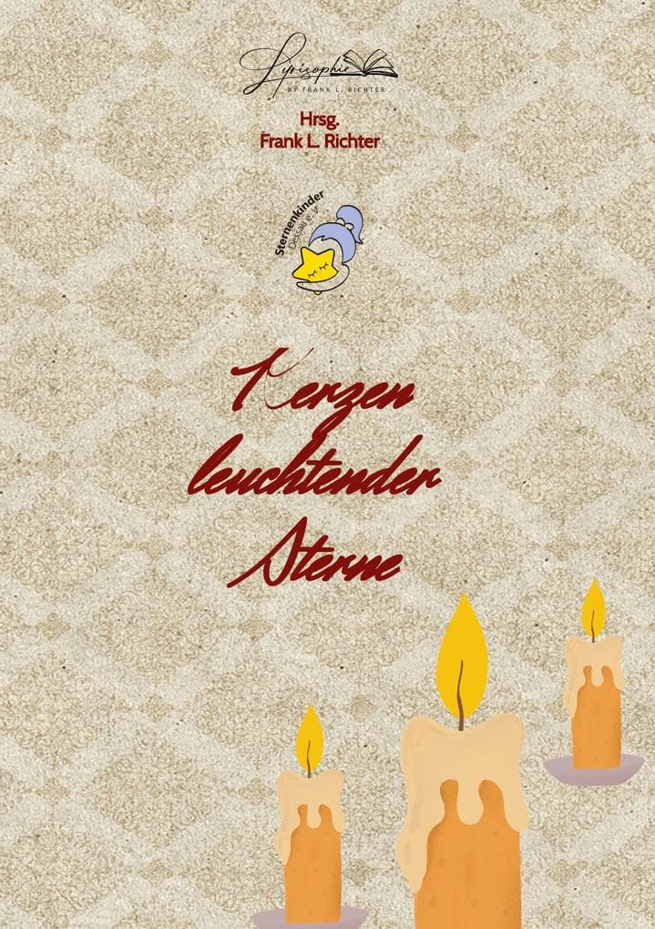 Kerzen leuchtender Sterne