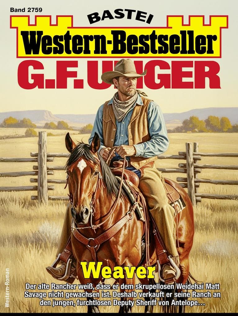 G. F. Unger Western-Bestseller 2759