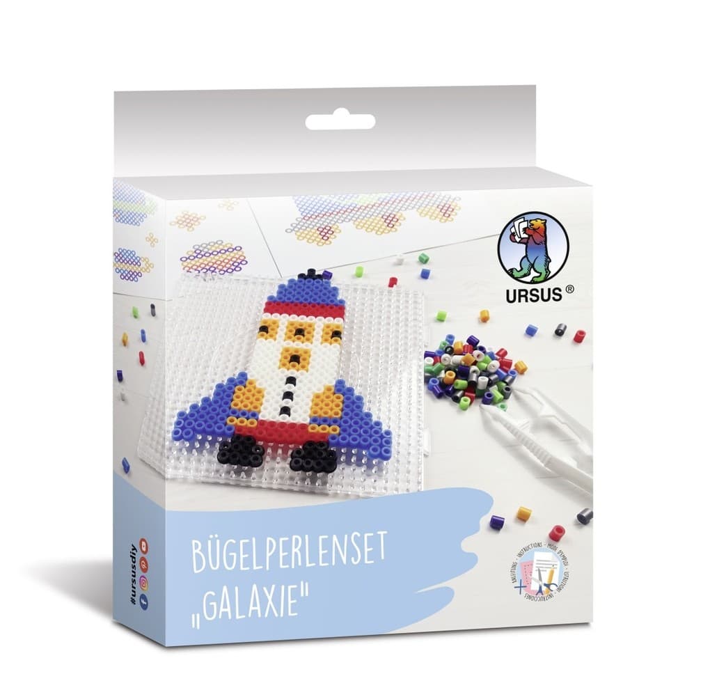 URSUS Kinder-Bastelsets Bügelperlenset "Galaxie"