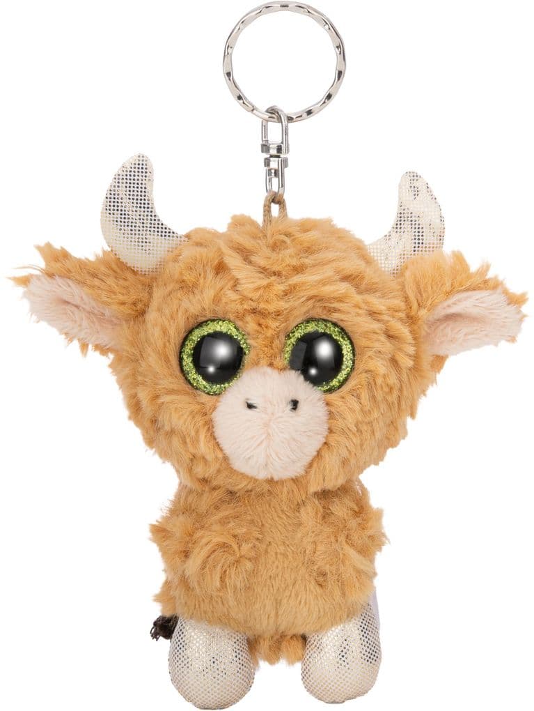 NICI - Schlüsselanhänger GLUBSCHIS Hochlandrind Shug 9cm