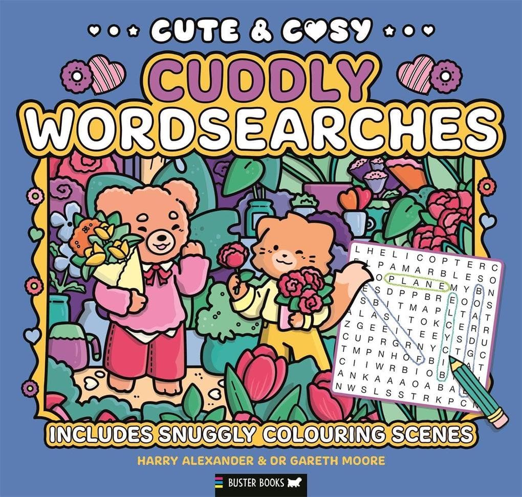 Cute & Cosy Cuddly Wordsearches