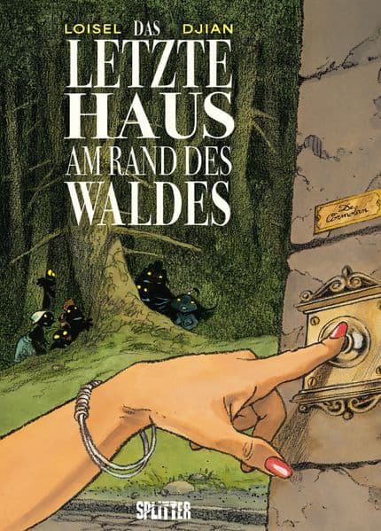 Das letzte Haus am Rand des Waldes