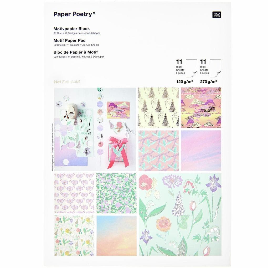 Motivpapierblock The Sky is the Limit FSC MIX, 21 x 29,5 cm, 23 Blatt