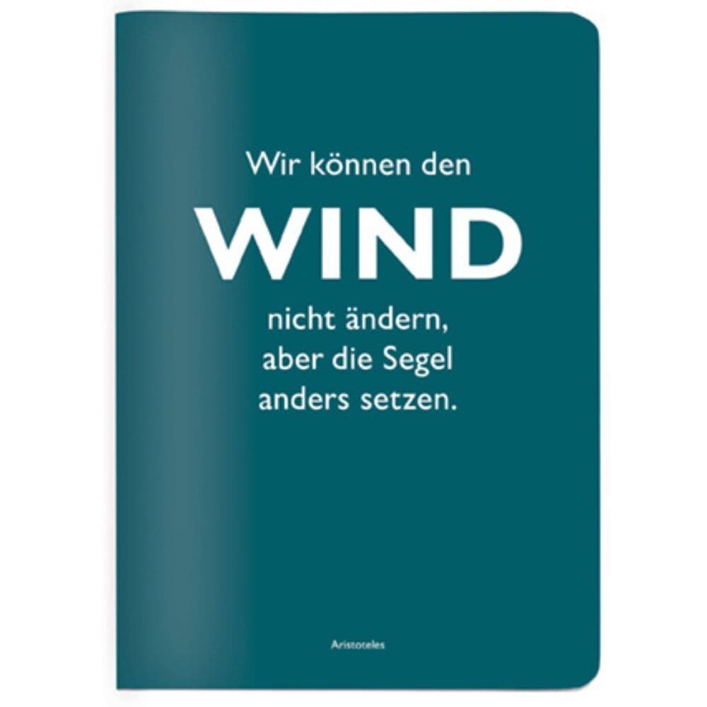 Hefte A6 Zitat Aristoteles, Wind