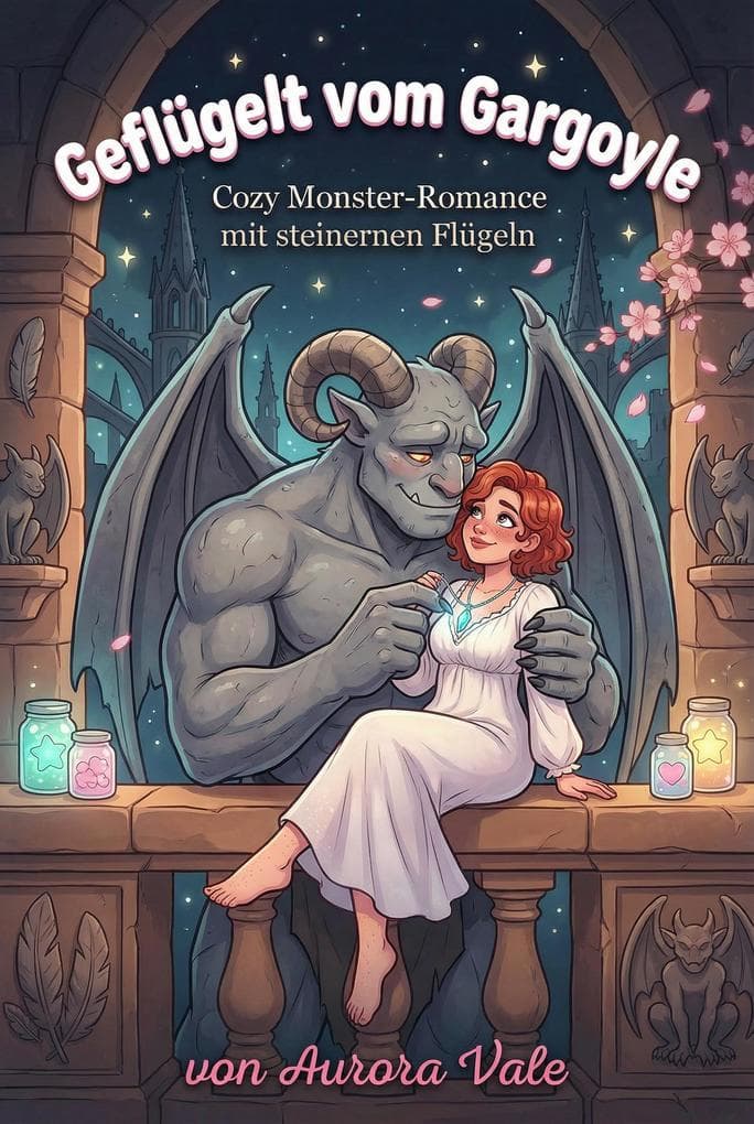 Geflügelt vom Gargoyle: Cozy Monster-Romance mit steinernen Flügeln (Verführt in Frostbite Falls, #5)