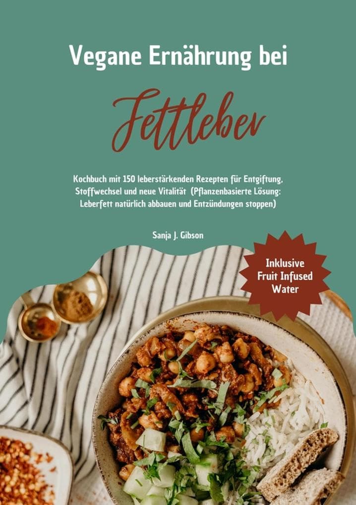 Vegane Ernährung bei Fettleber: Kochbuch mit 150 leberstärkenden Rezepten für Entgiftung, Stoffwechsel & neue Vitalität (Pflanzenbasierte Lösung: Leberfett natürlich abbauen & Entzündungen stoppen)