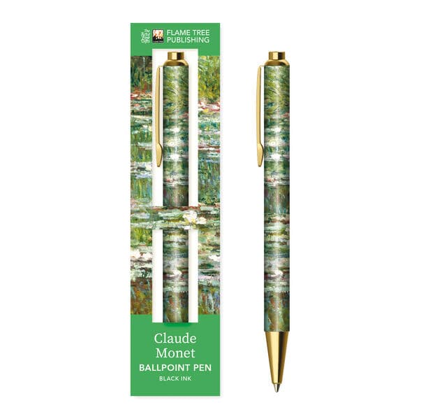 Premium Kugelschreiber: Claude Monet, Die japanische Brücke