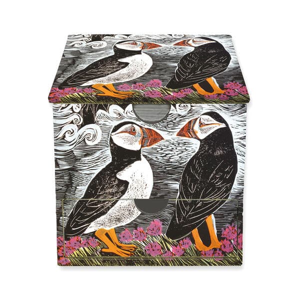 Memo Cube: Angela Harding, Fair Isle Papageientaucher