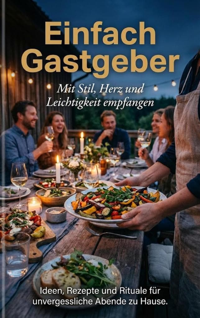 Einfach Gastgeber: Mit Stil, Herz und Leichtigkeit empfangen