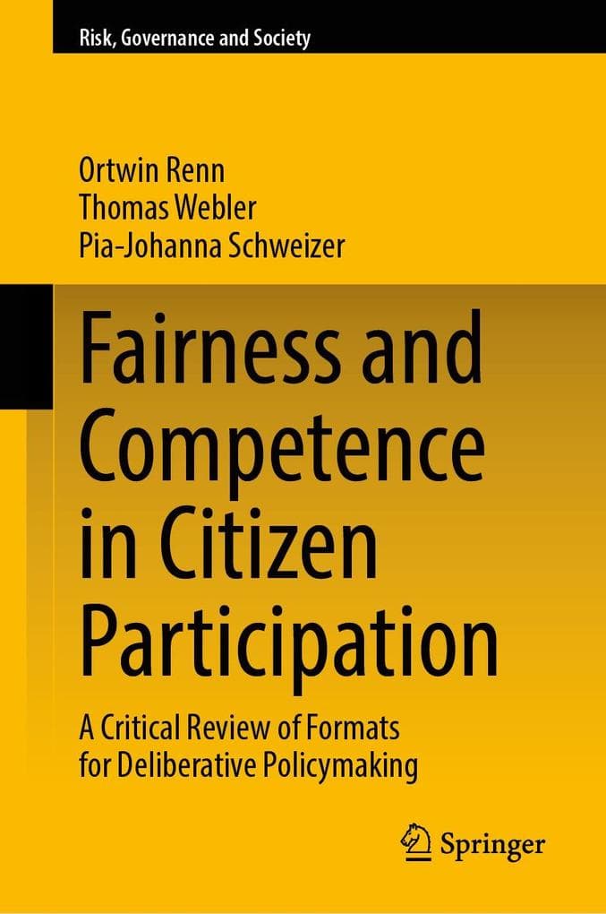 Fairness and Competence in Citizen Participation