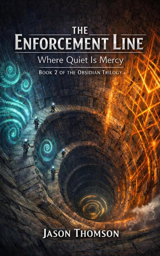The Enforcement Line: Where Quiet Is Mercy (Obsidian Series, #2)