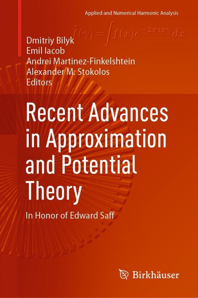 Recent Advances in Approximation and Potential Theory