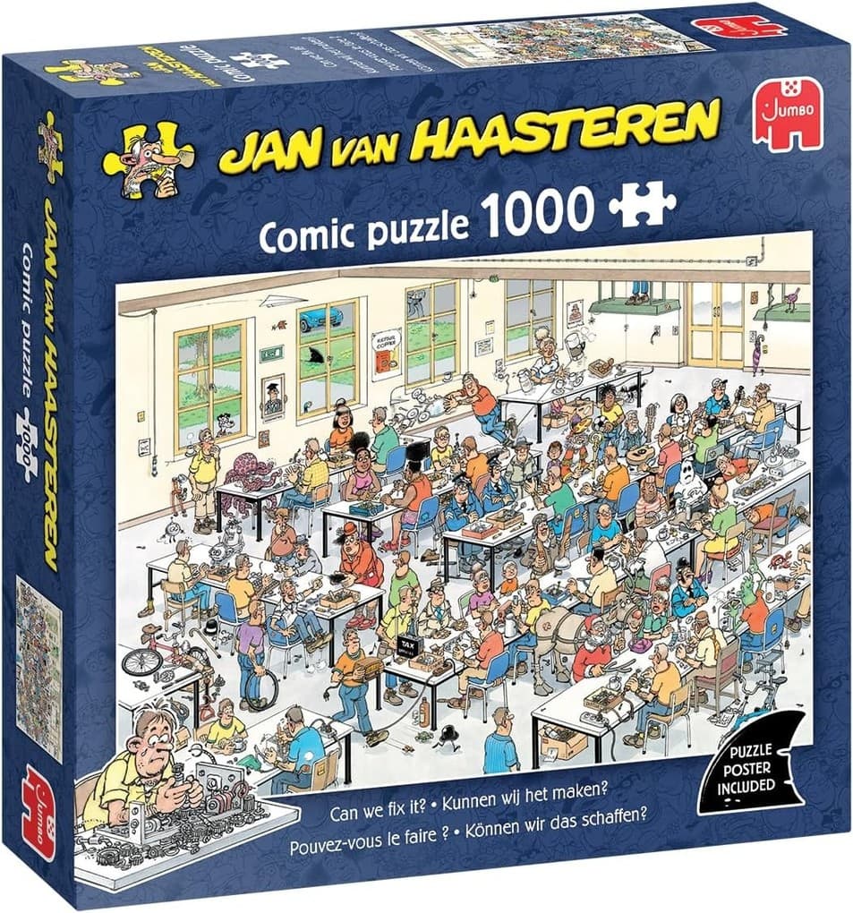 Jan van Haasteren - Können wir das schaffen? Puzzle 1000 Teile