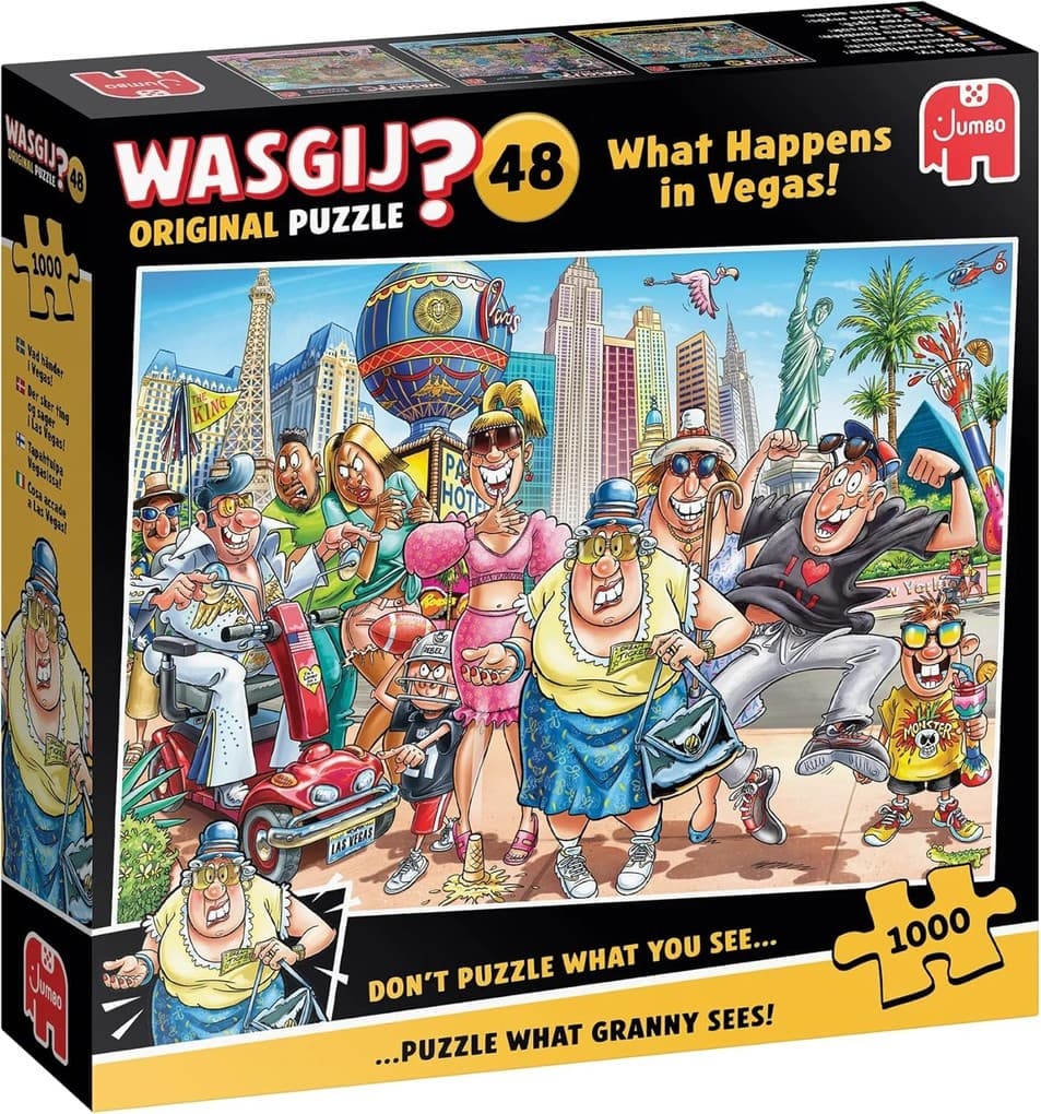 Wasgij Original 48 - Was in Vegas passiert - Puzzle 1000 Teile