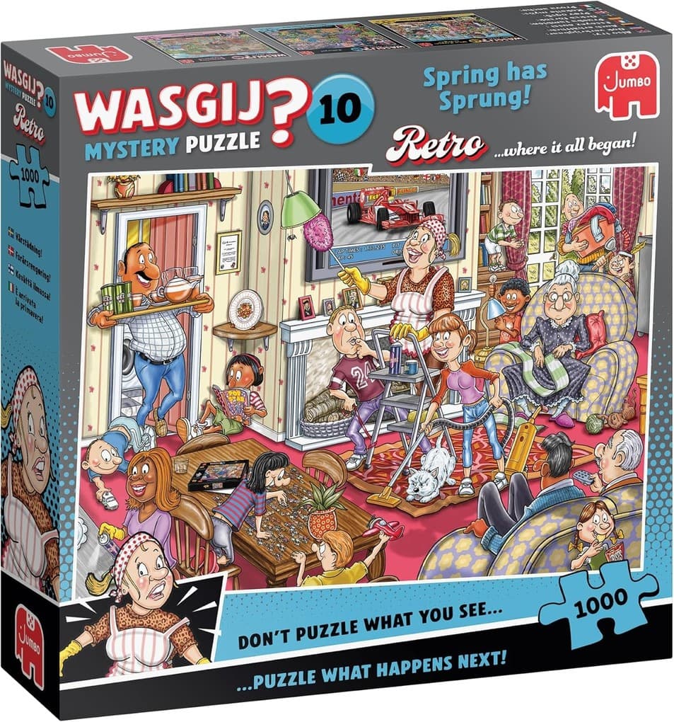Wasgij Retro Mystery 10 - Endlich Frühling - Puzzle 1000 Teile