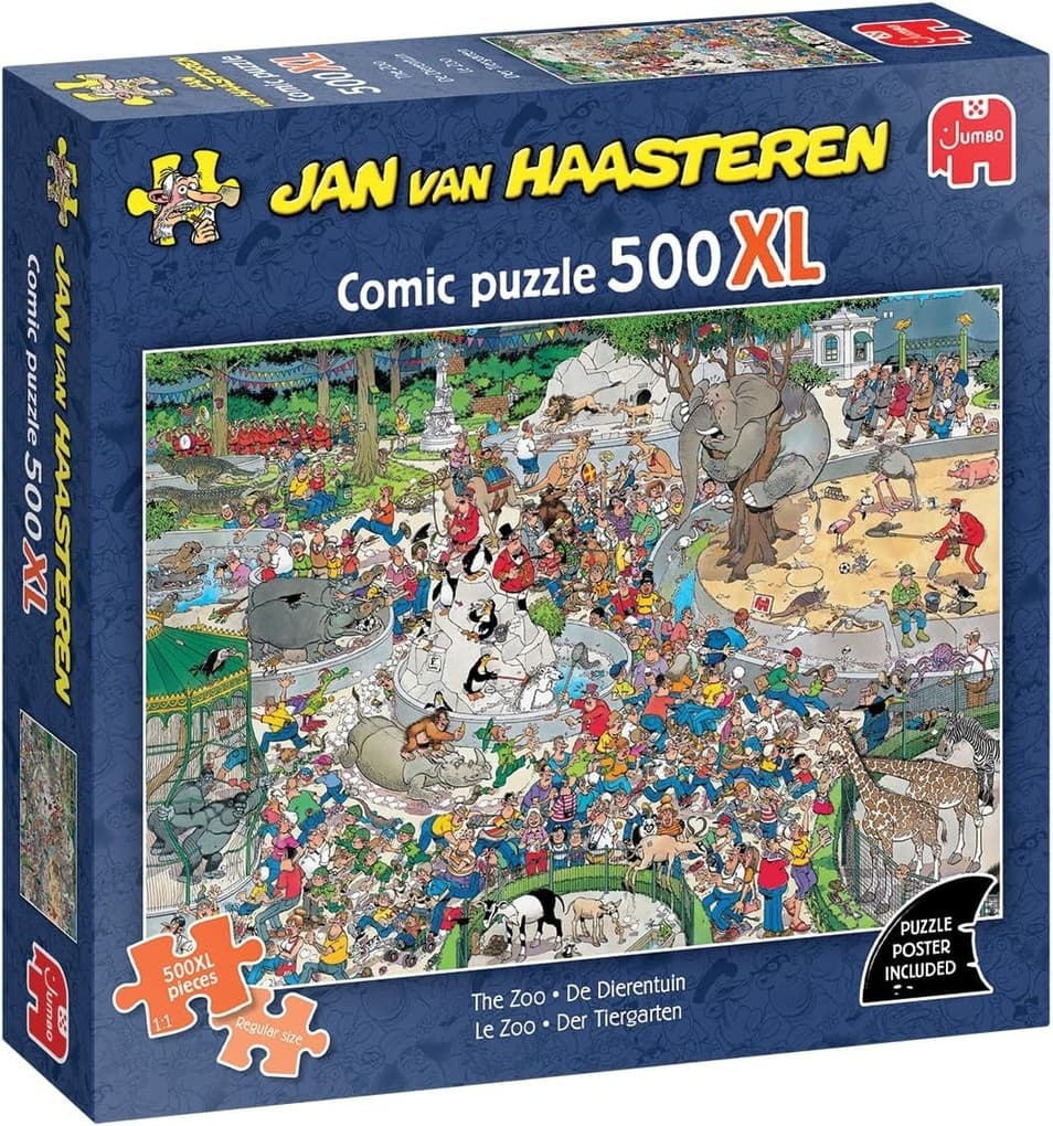 Jan van Haasteren - 500XL - Der Tiergarten - Puzzle